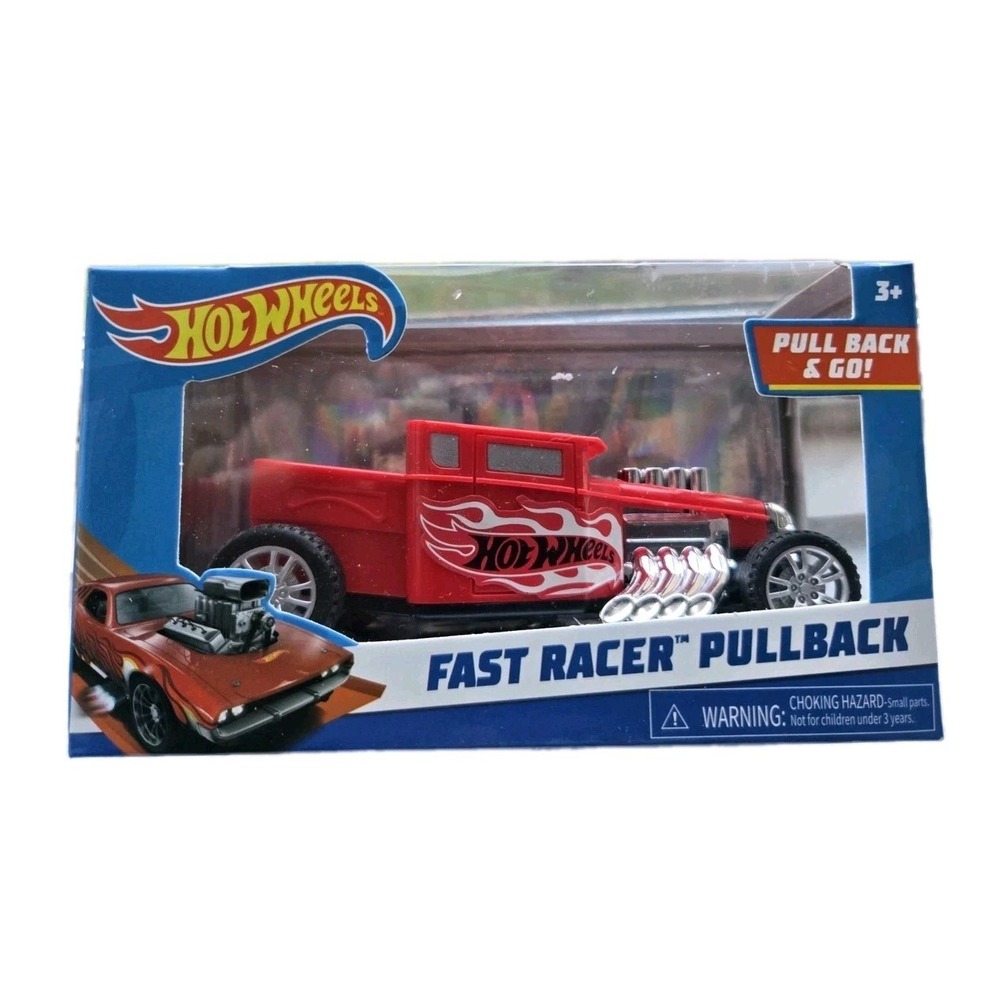 Hot Wheels Fast Racer Pullback - Picture 8 of 8
